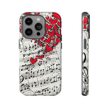 Lyric Harmony Serenade - Protective Phone Case