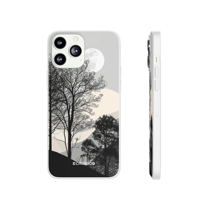 Moonlit Elegance | Flexible Phone Case for iPhone