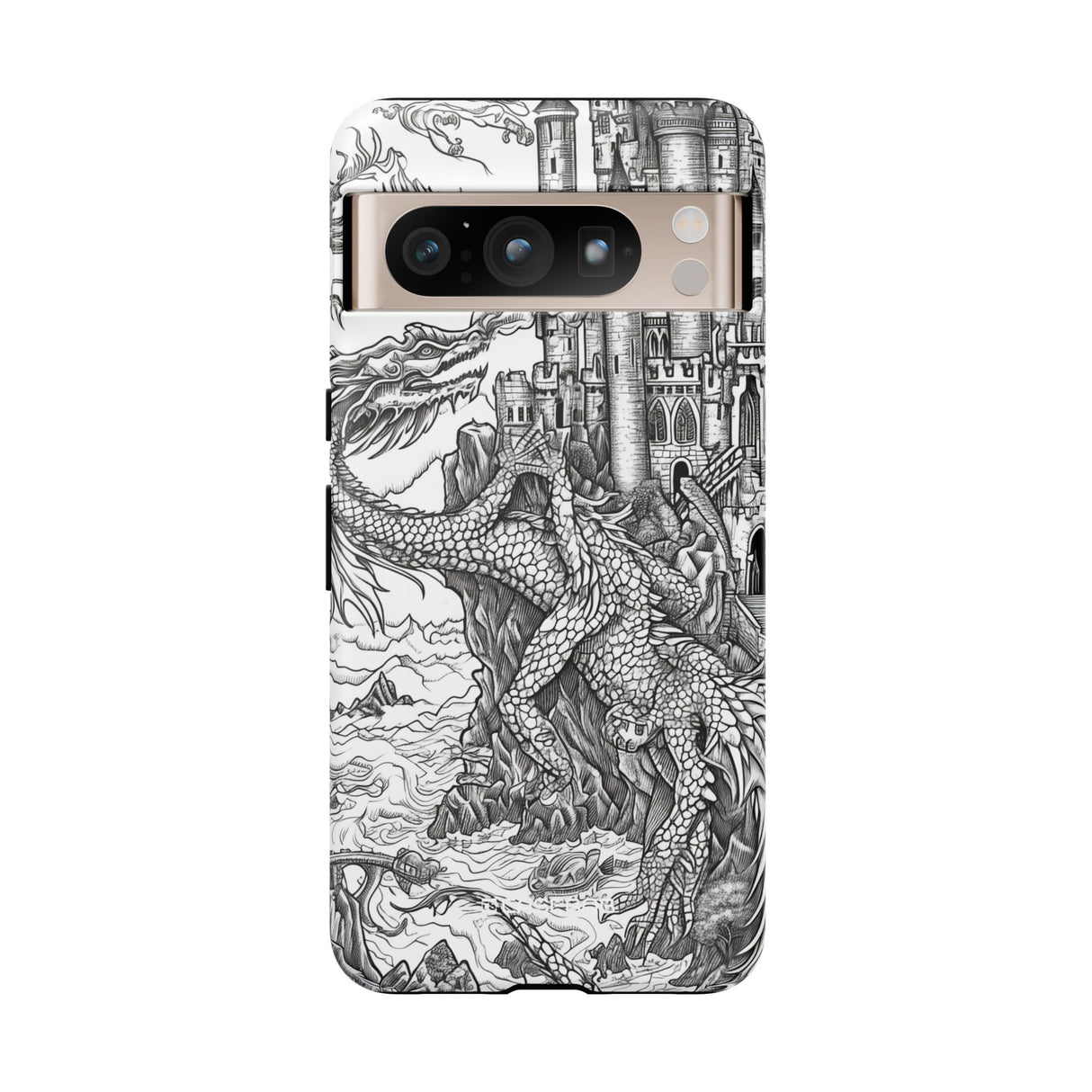 Dragon's Ascent | Protective Phone Case for Google Pixel