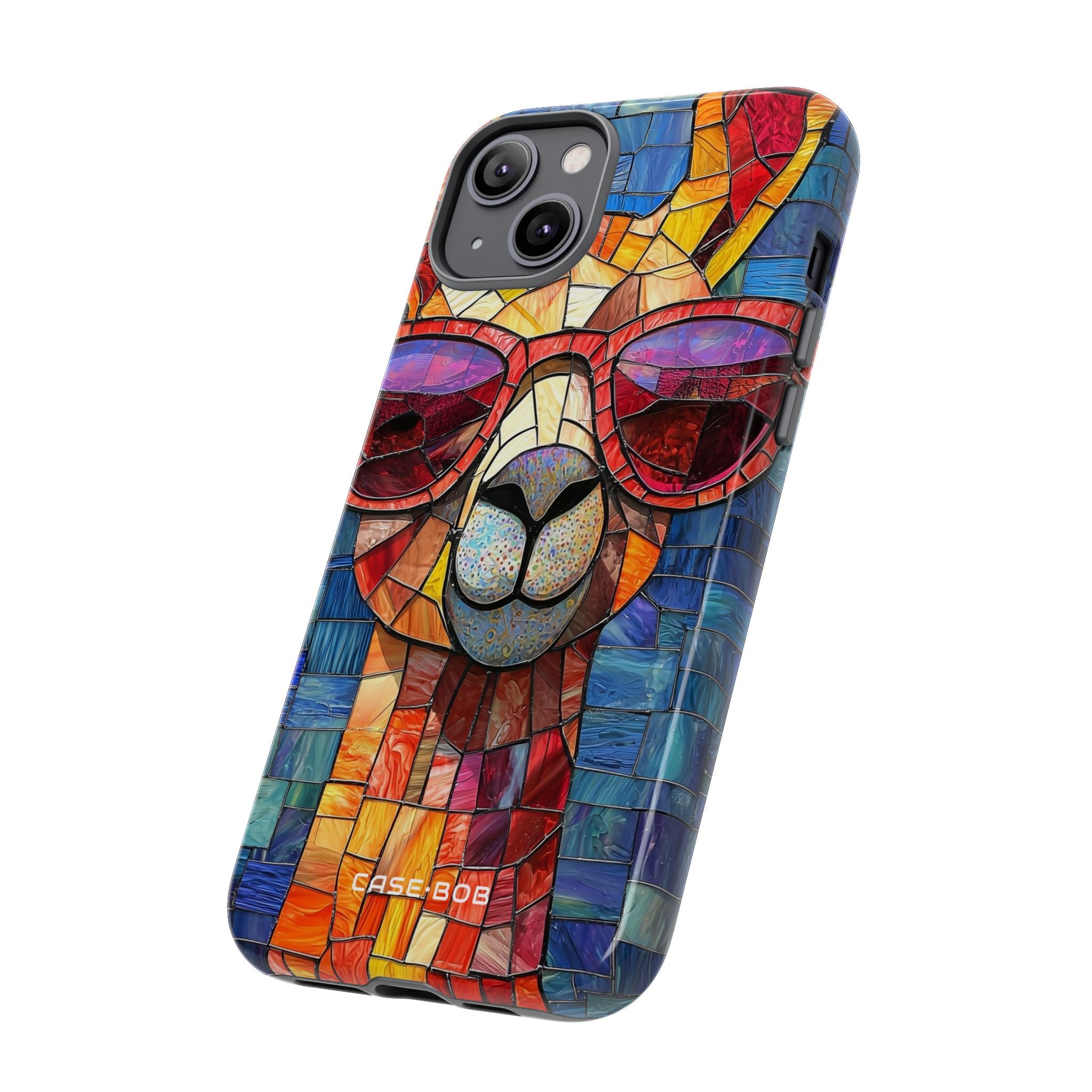 Llama Glow iPhone 14 Plus Case - Tough