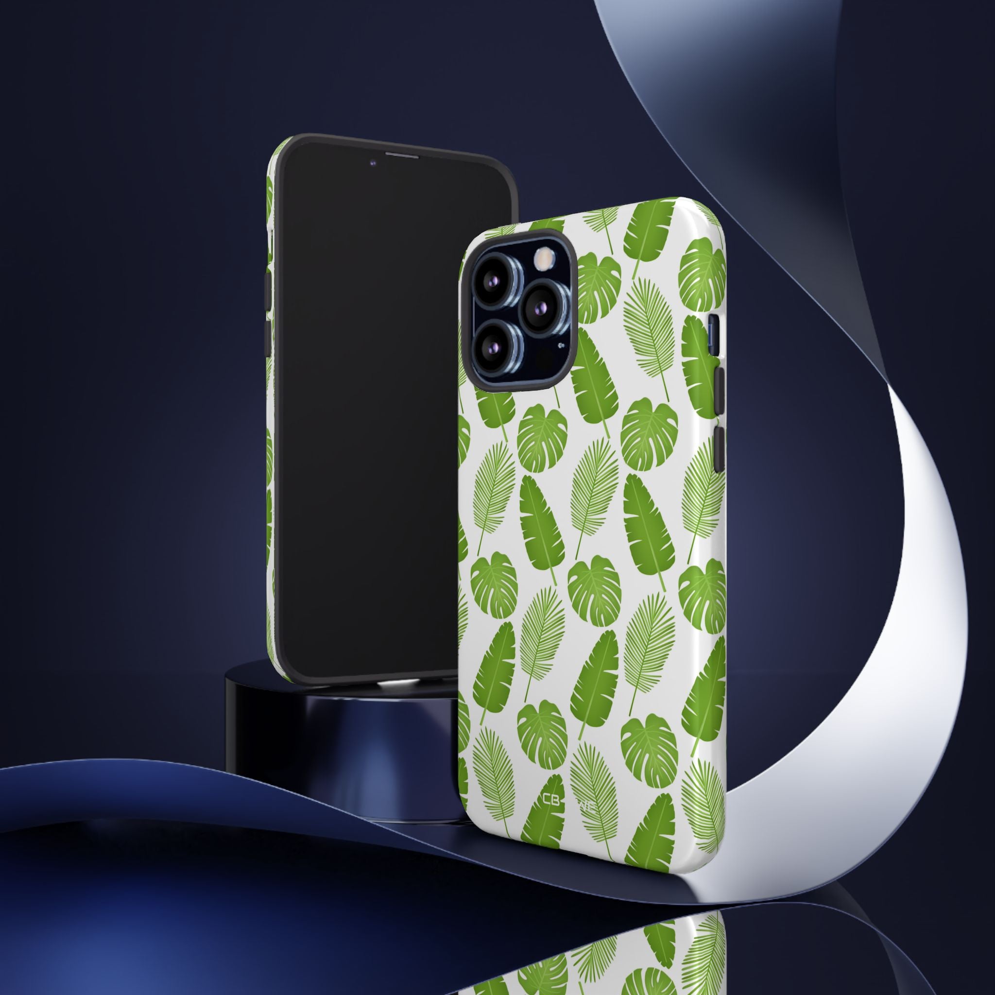 Tropical Leaf Harmony - iPhone Case