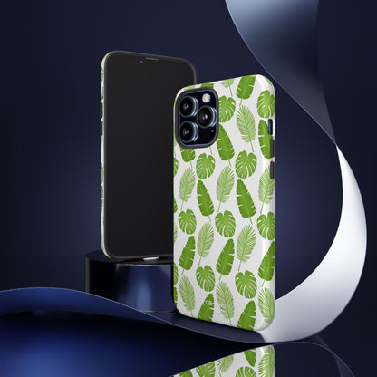 Tropical Leaf Harmony - iPhone Case