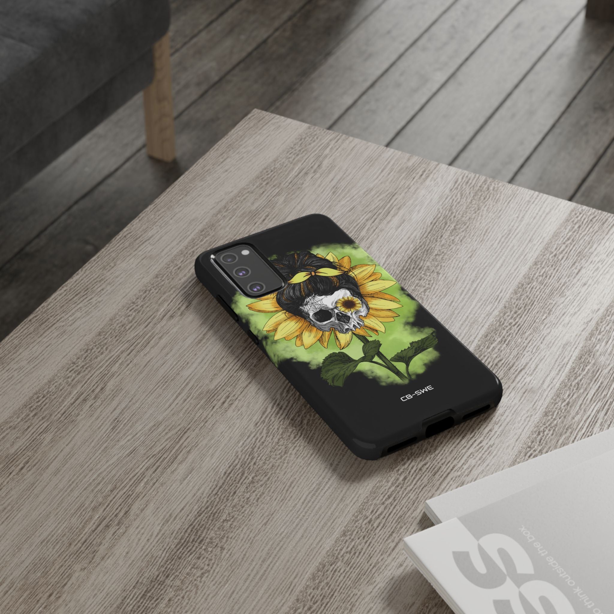Sunflower Skull Fusion - Samsung Case