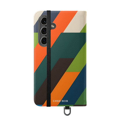 Zigzag Stripes - Samsung S24 Case - Wallet