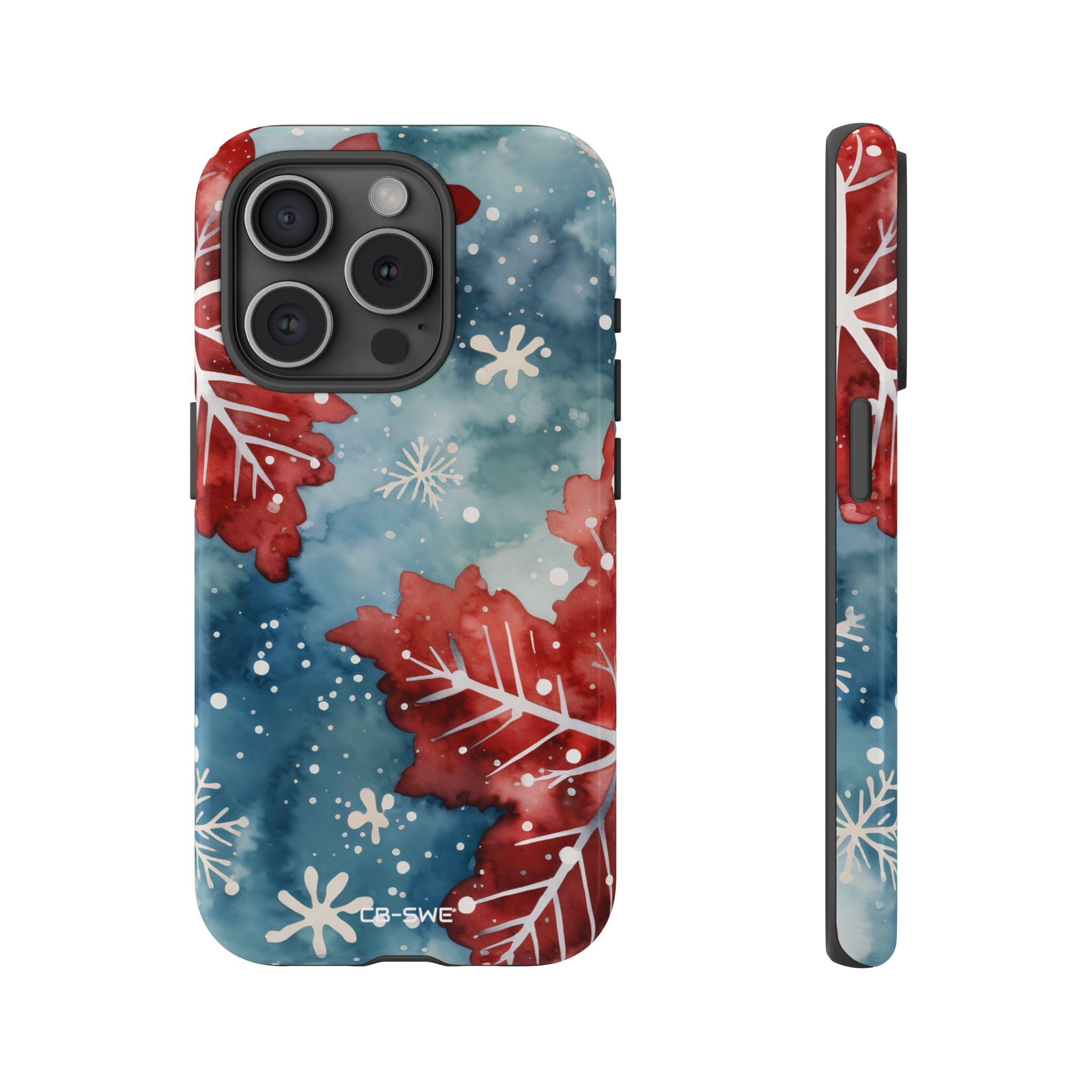 Winter Leaves Dance - iPhone Case