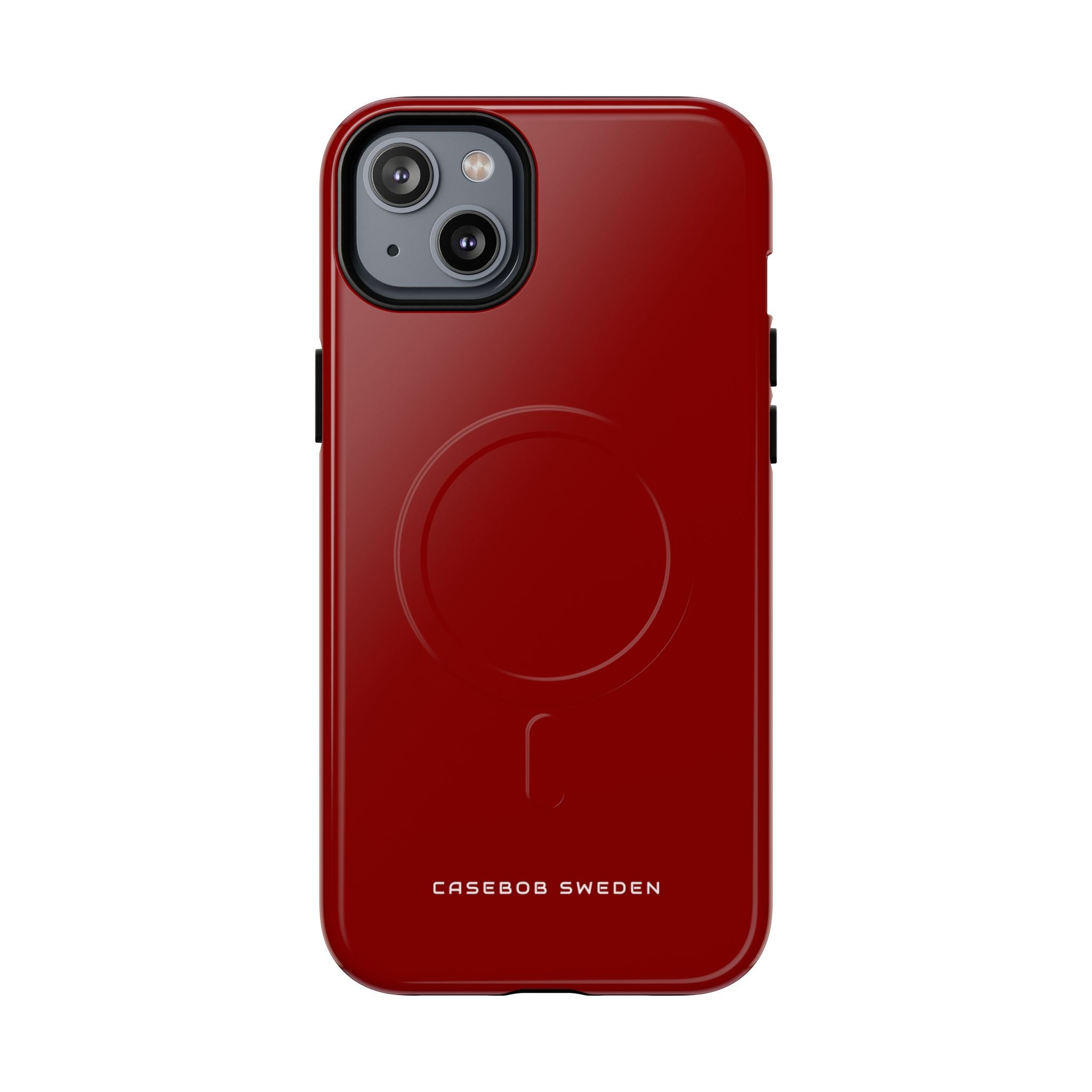 Dark Red iPhone 14 | Tough+ Phone Case