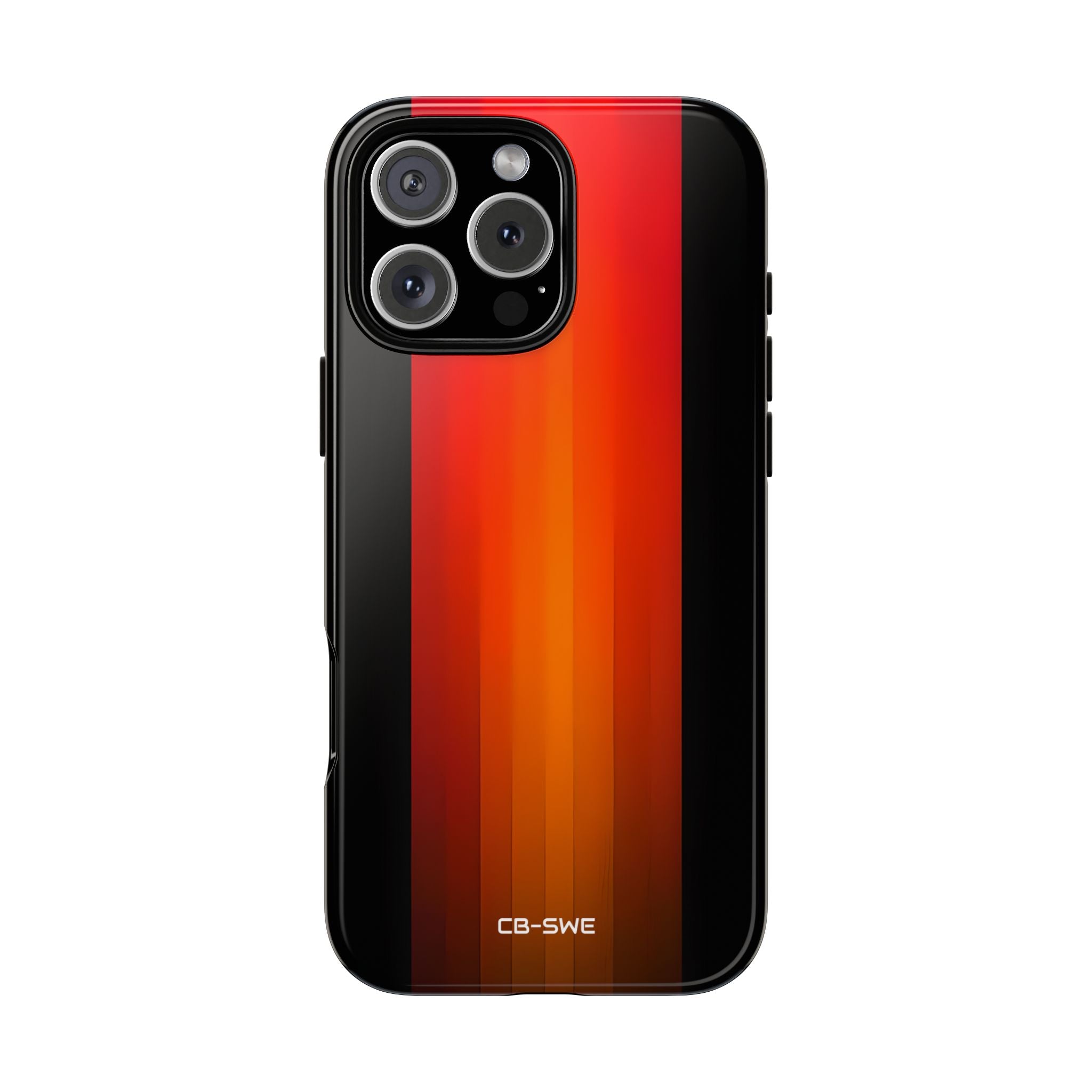 Fiery Symmetry Blaze - iPhone Case