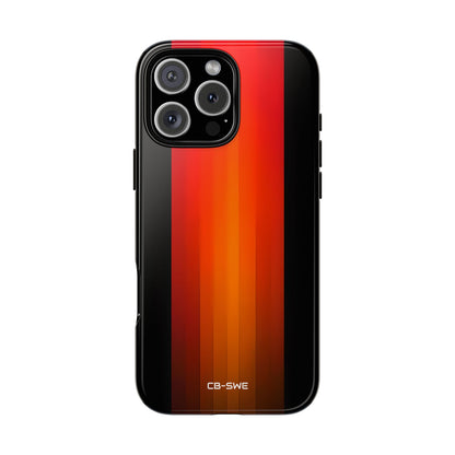 Fiery Symmetry Blaze - iPhone Case