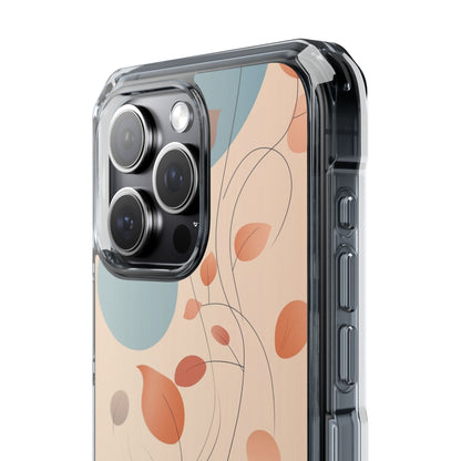 Gentle Leaves Drift iPhone Case - Impact