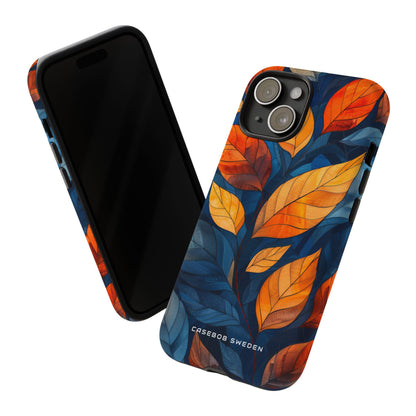 Stained Glass Blossoms iPhone 15 - Tough Phone Case