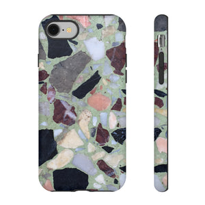 Terrazzo in Green - Protective Phone Case