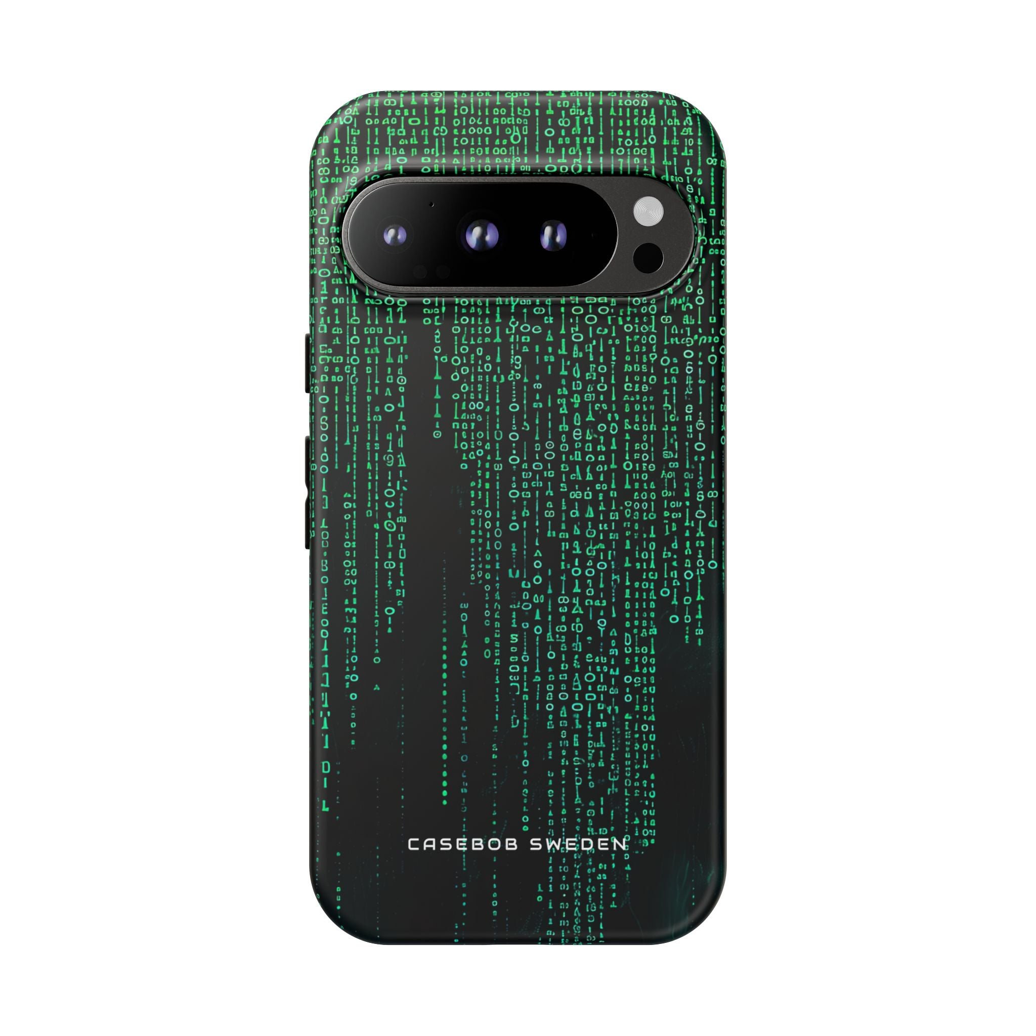 Cyber Green Cascade Google Pixel 9 - Tough Phone Case