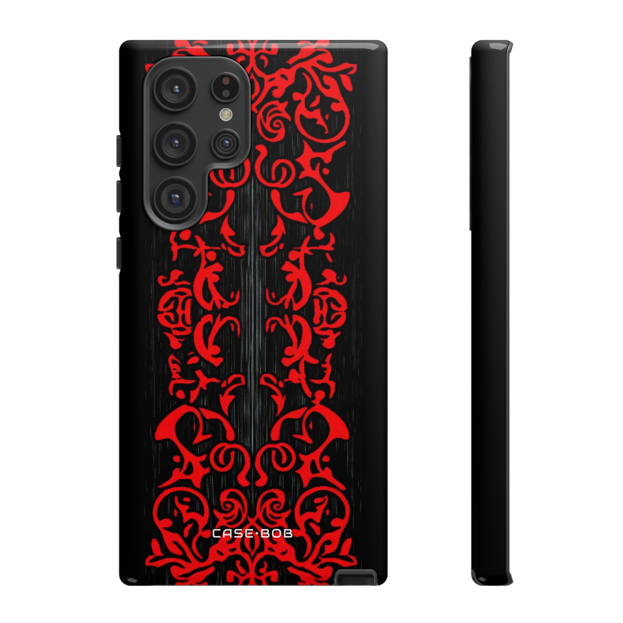 Crimson Spiral Samsung S22 Ultra Case - Tough