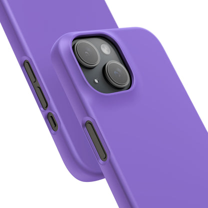 Medium Purple iPhone 15 - Slim Phone Case