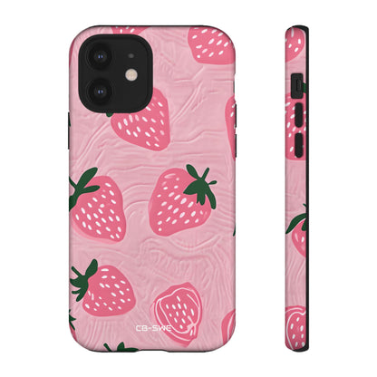 Summer Strawberry Delight - iPhone Case