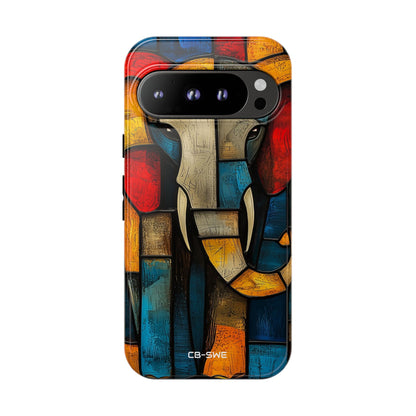 Elephant Shapes Dance - Google Pixel Case
