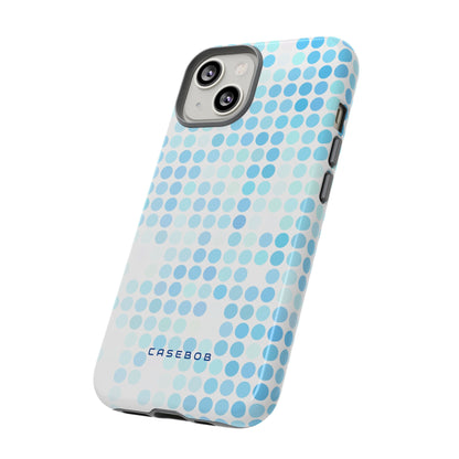 Blue Pixels - Protective Phone Case