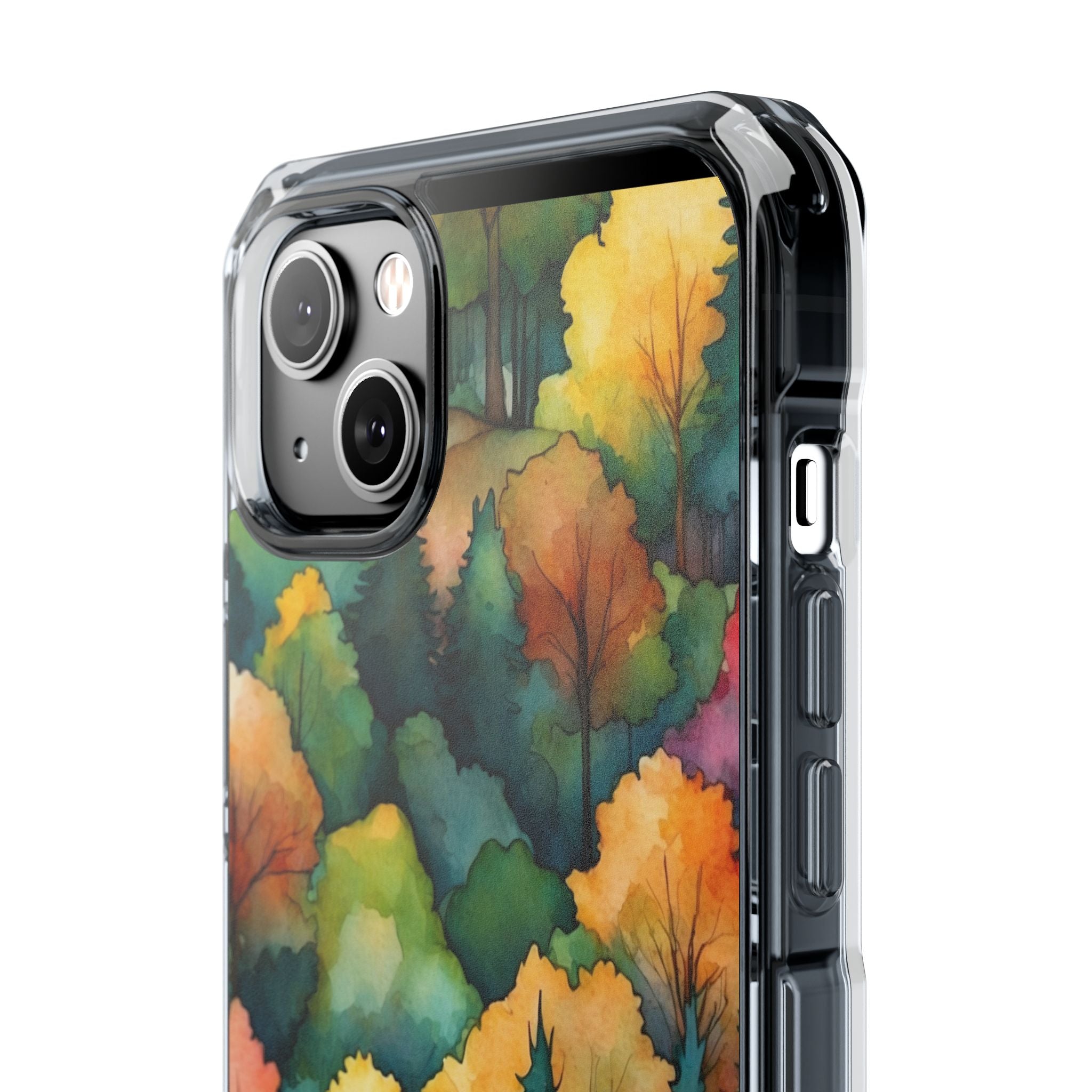 Autumn Leaves Dance iPhone Case - Impact