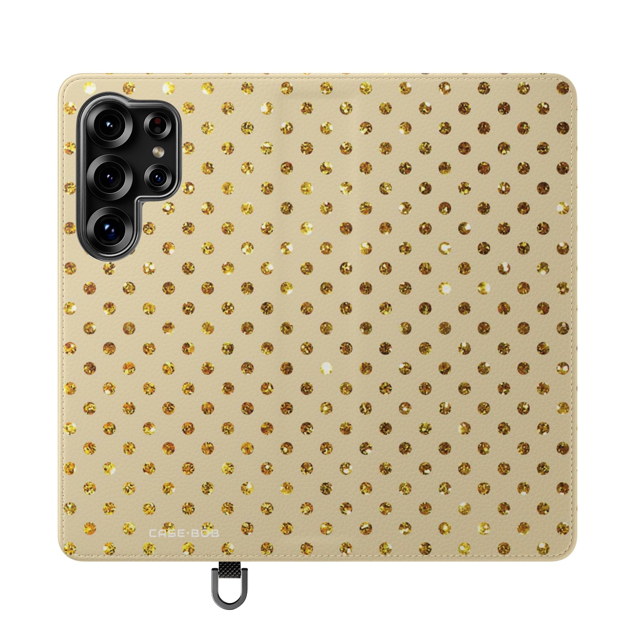 Golden Sparkle - Samsung S25 Ultra Case - Wallet