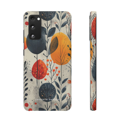 Vibrant Leaf Harmony Samsung S20 - Slim Phone Case