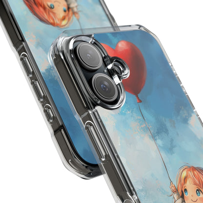 Heart Balloon Whimsy iPhone 15 Case - Impact