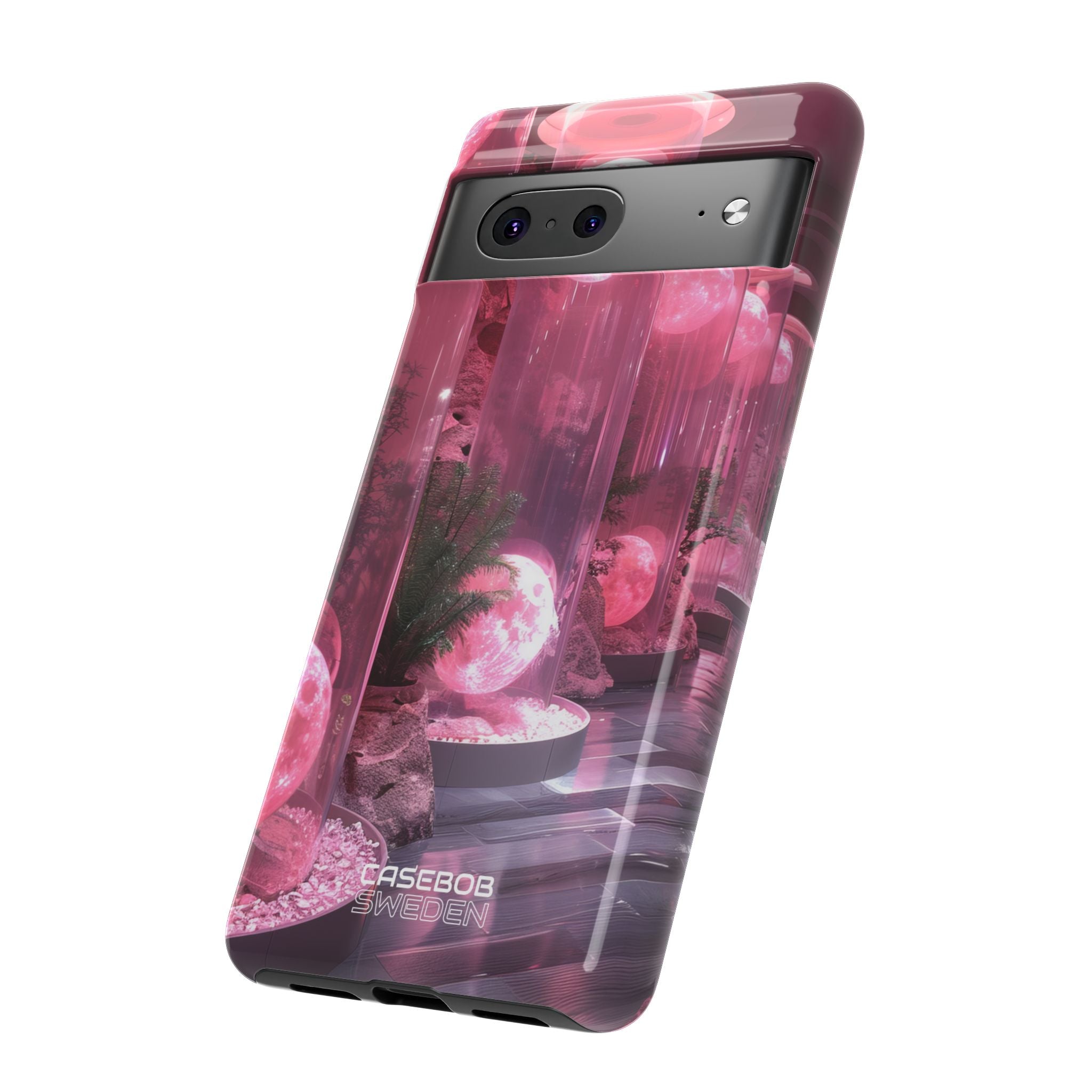 Futuristic Moon Garden Google Pixel 7 - Tough