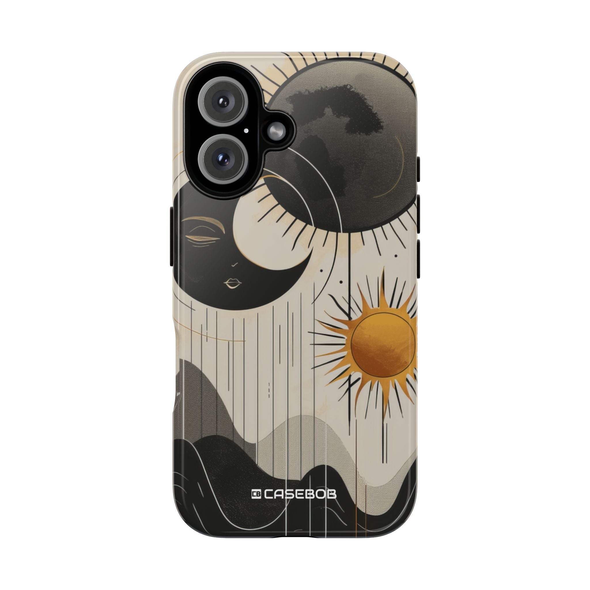 Celestial Harmony: Sun and Moon - for iPhone 16