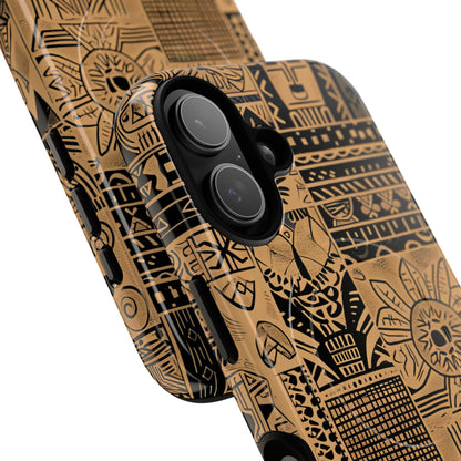 Tribal Faces iPhone 17 Case - Tough+