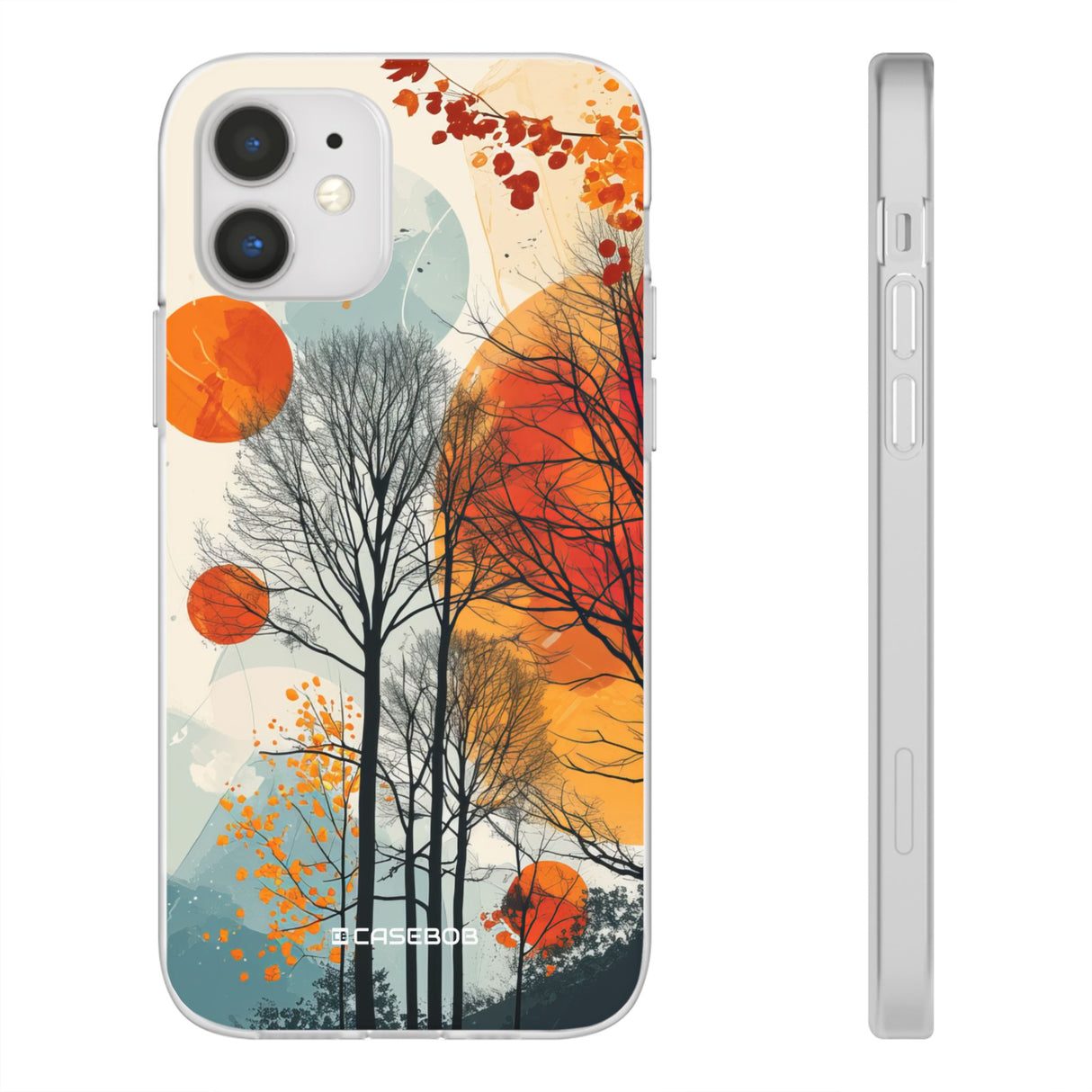 Herbstliche Ruhe | Flexible Handyhülle für iPhone