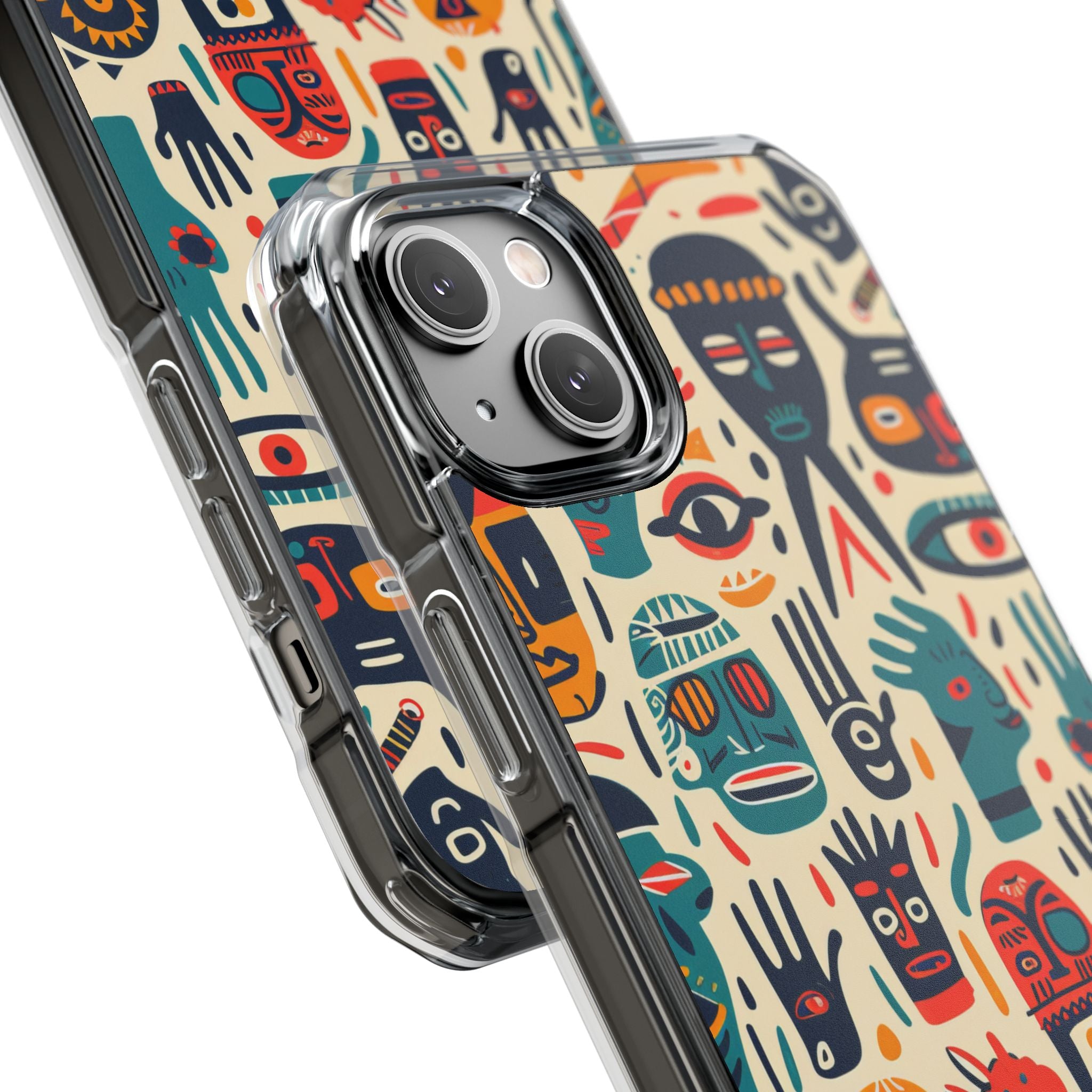 Vivid Faces iPhone 14 Plus Case - Impact