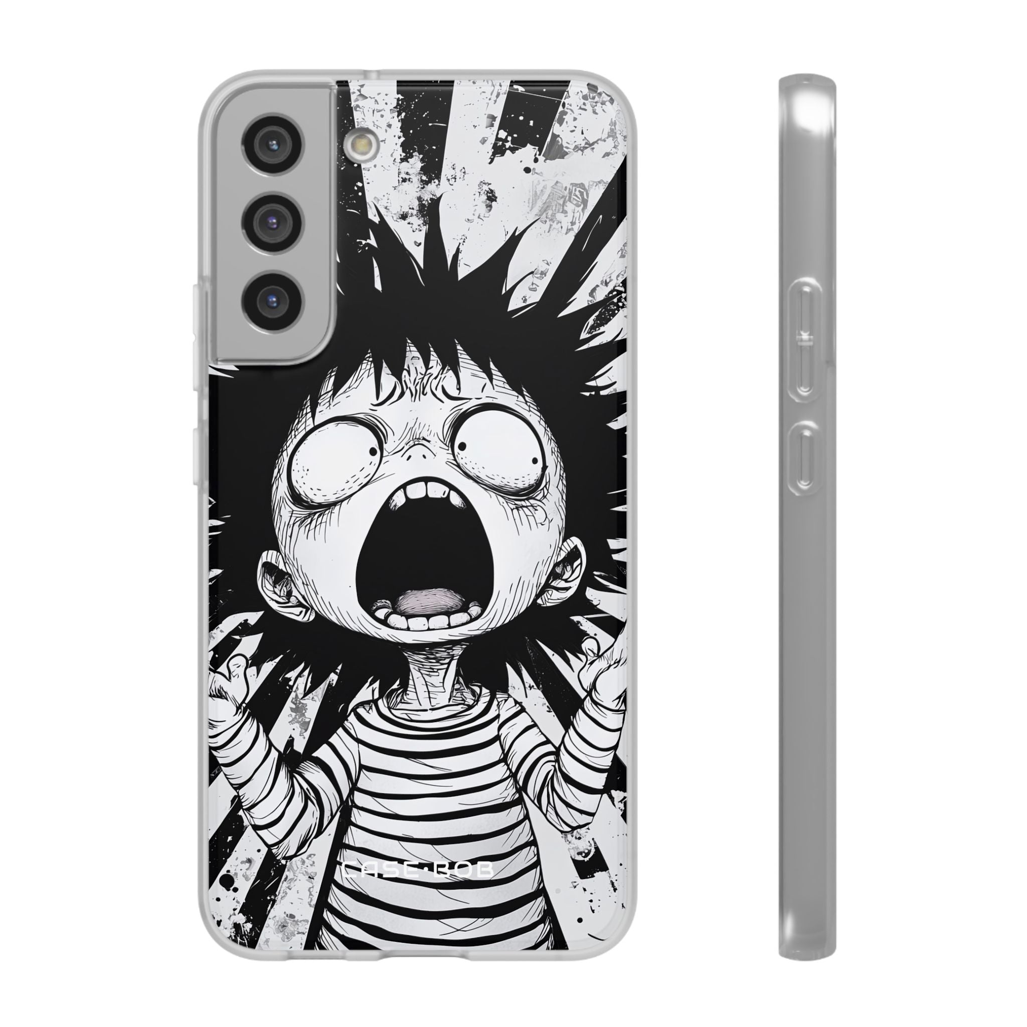 Screaming Stripes Samsung S22 Plus Case - Soft