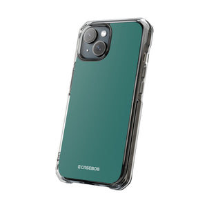 Myrtle Green | Handyhülle für iPhone (Clear Impact Case – magnetisch) 