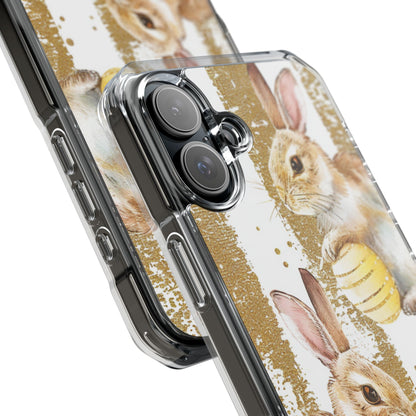 Bunnies Hold Eggs iPhone Case - Impact