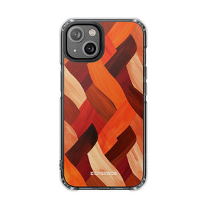 Warm Pantone Pattern | Phone Case for iPhone (Clear Impact Case - Magnetic)