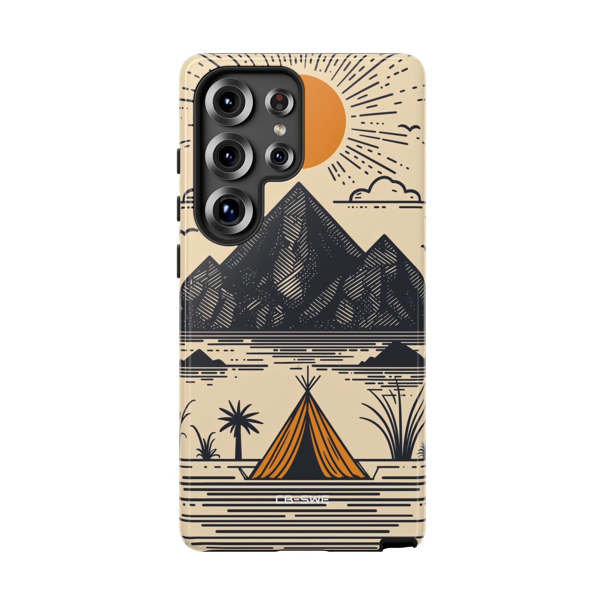 Golden Tent Awaits - Samsung Case