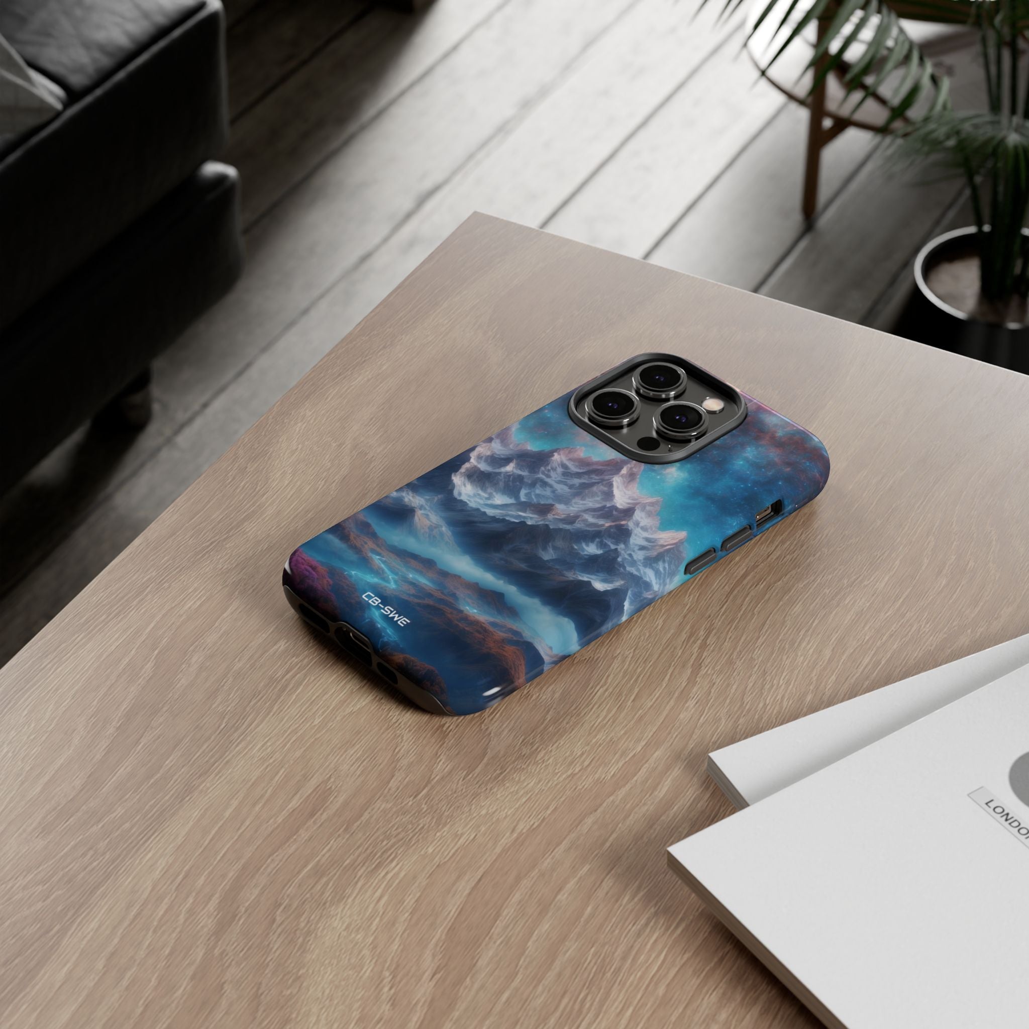 Celestial Mountains Rise - iPhone Case