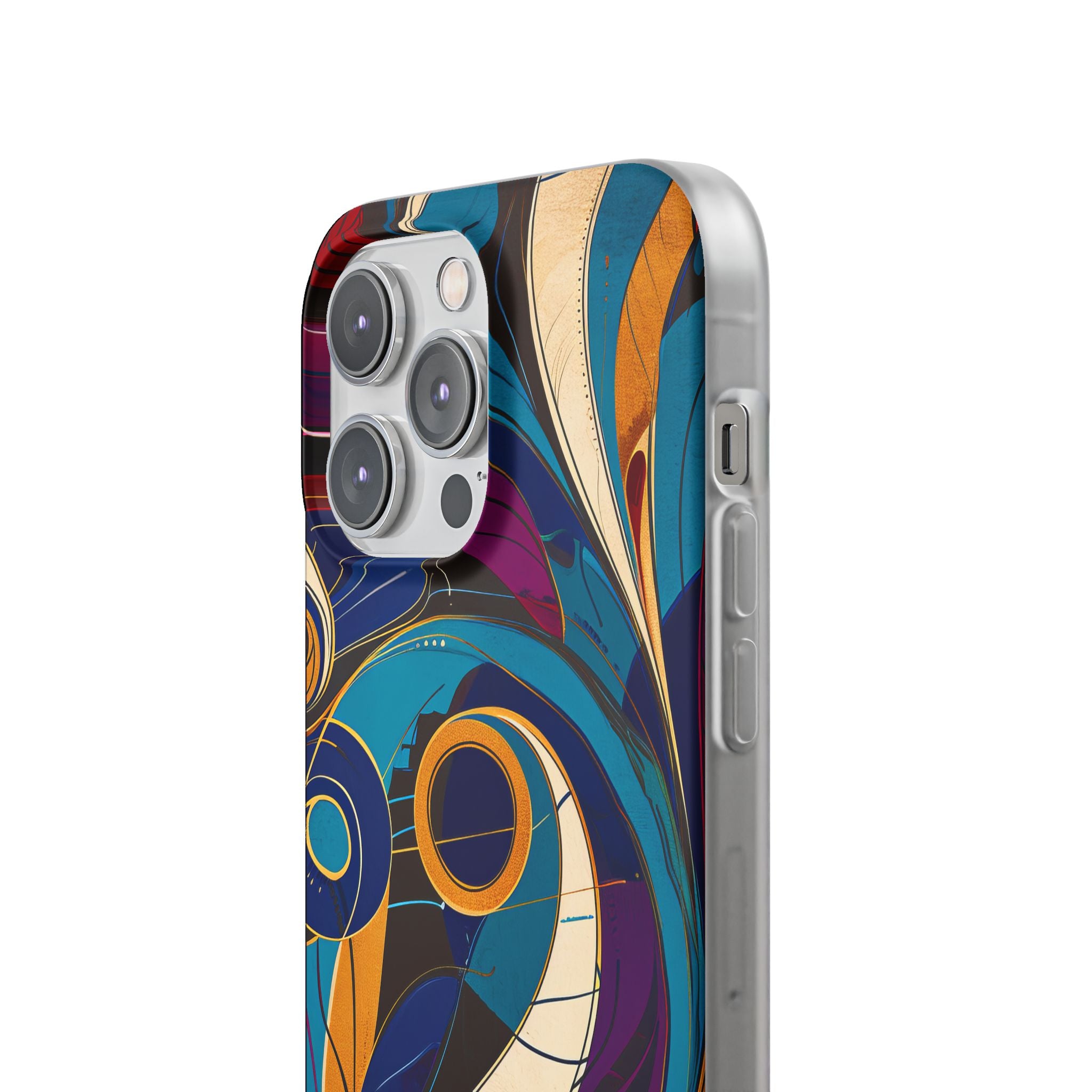 Vintage Vortex Harmony iPhone 14 - Flexi Phone Case