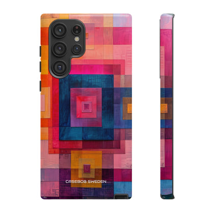 Vibrant Geometry - Tough Samsung S22 Phone Case