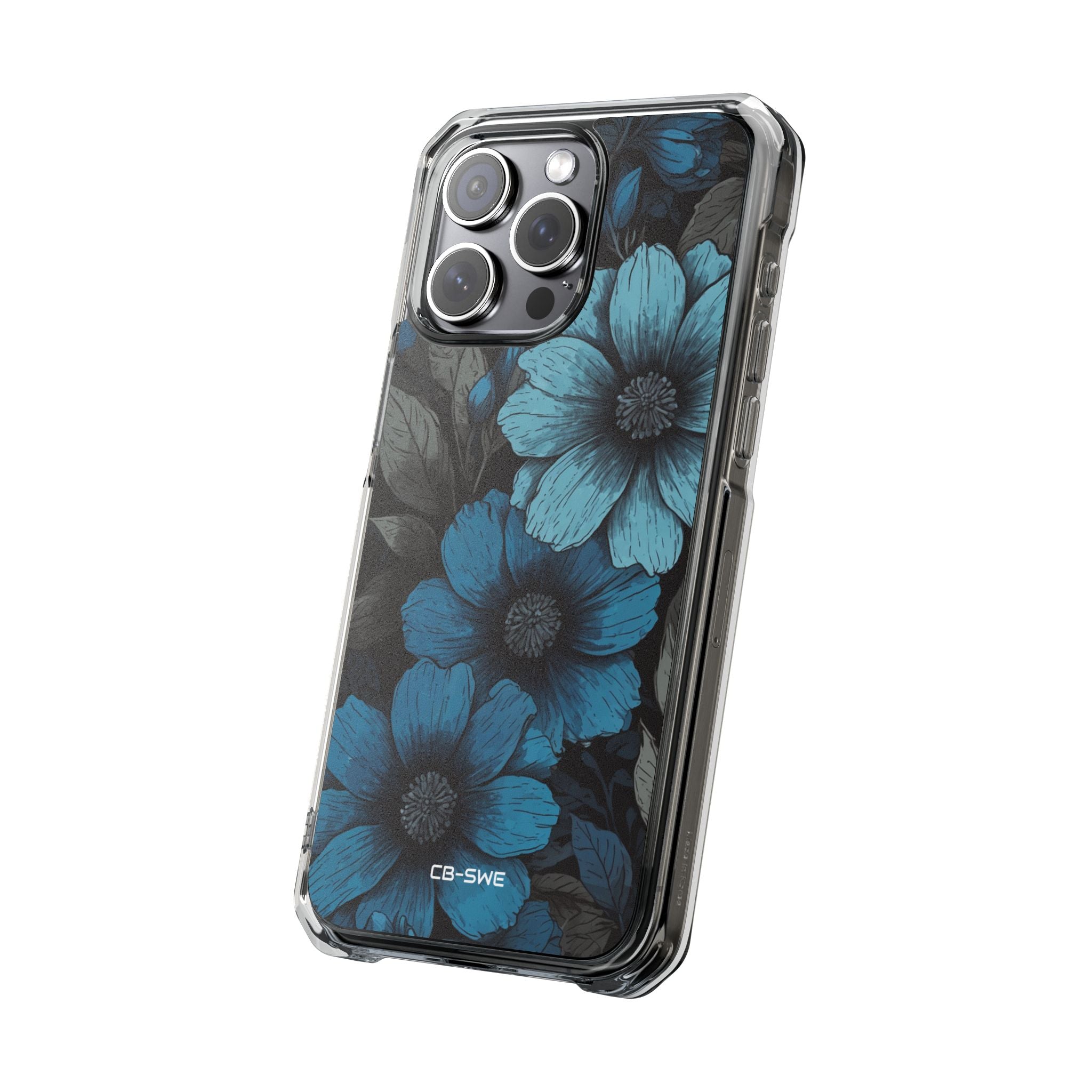 Flower Embrace Depth iPhone Case - Impact