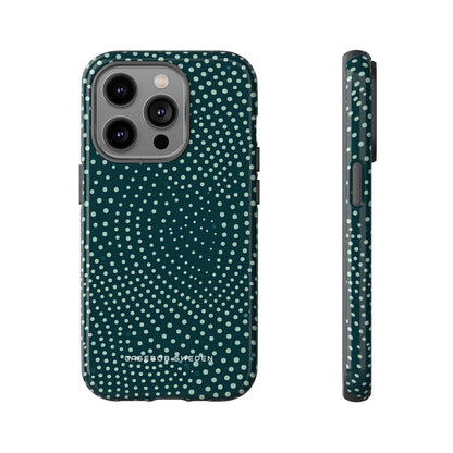 Teal Rippleflow iPhone 14 - Tough Phone Case