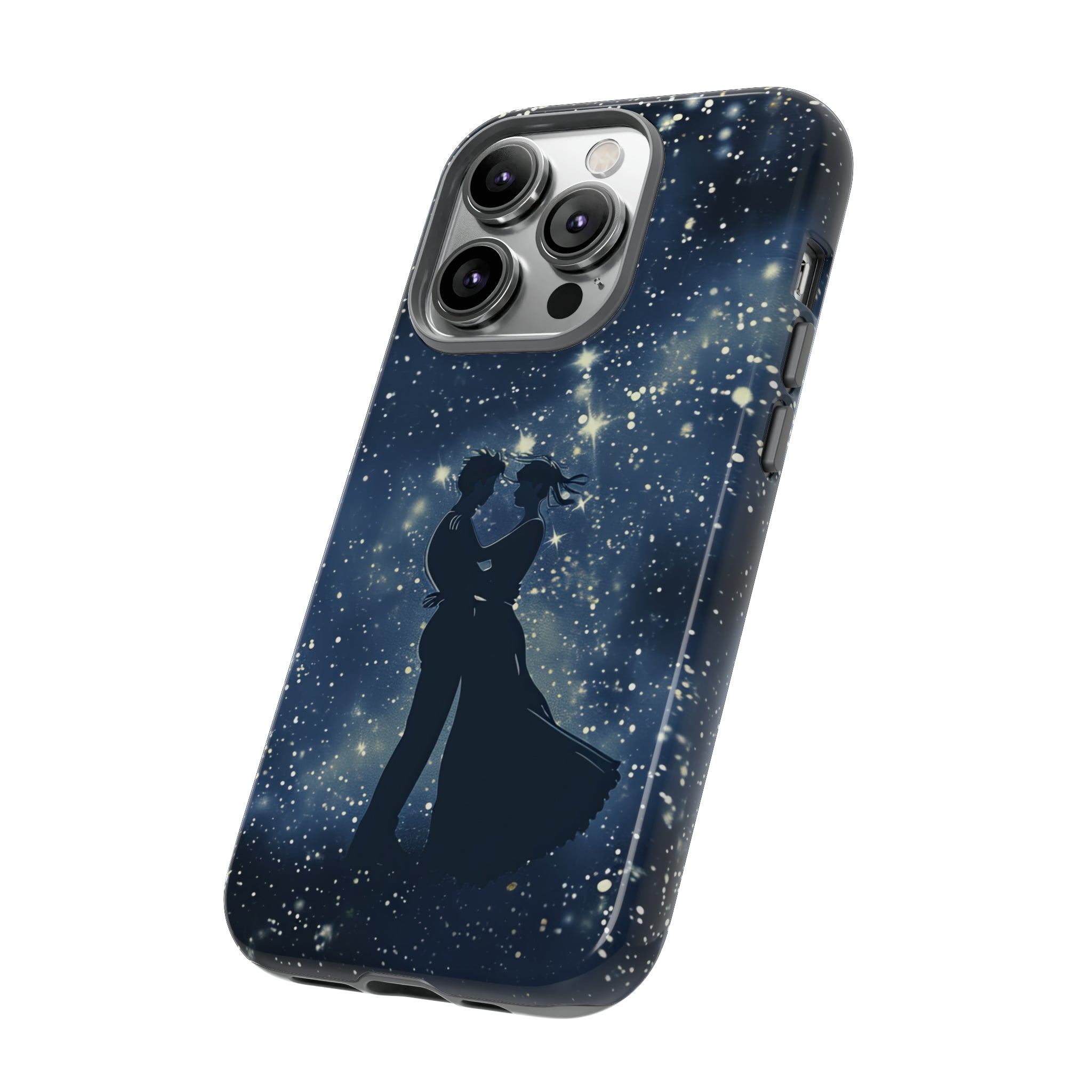 Starry Night Embrace - Protective Phone Case