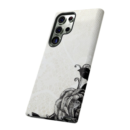 Rosett Gothic Flower - Protective Phone Case