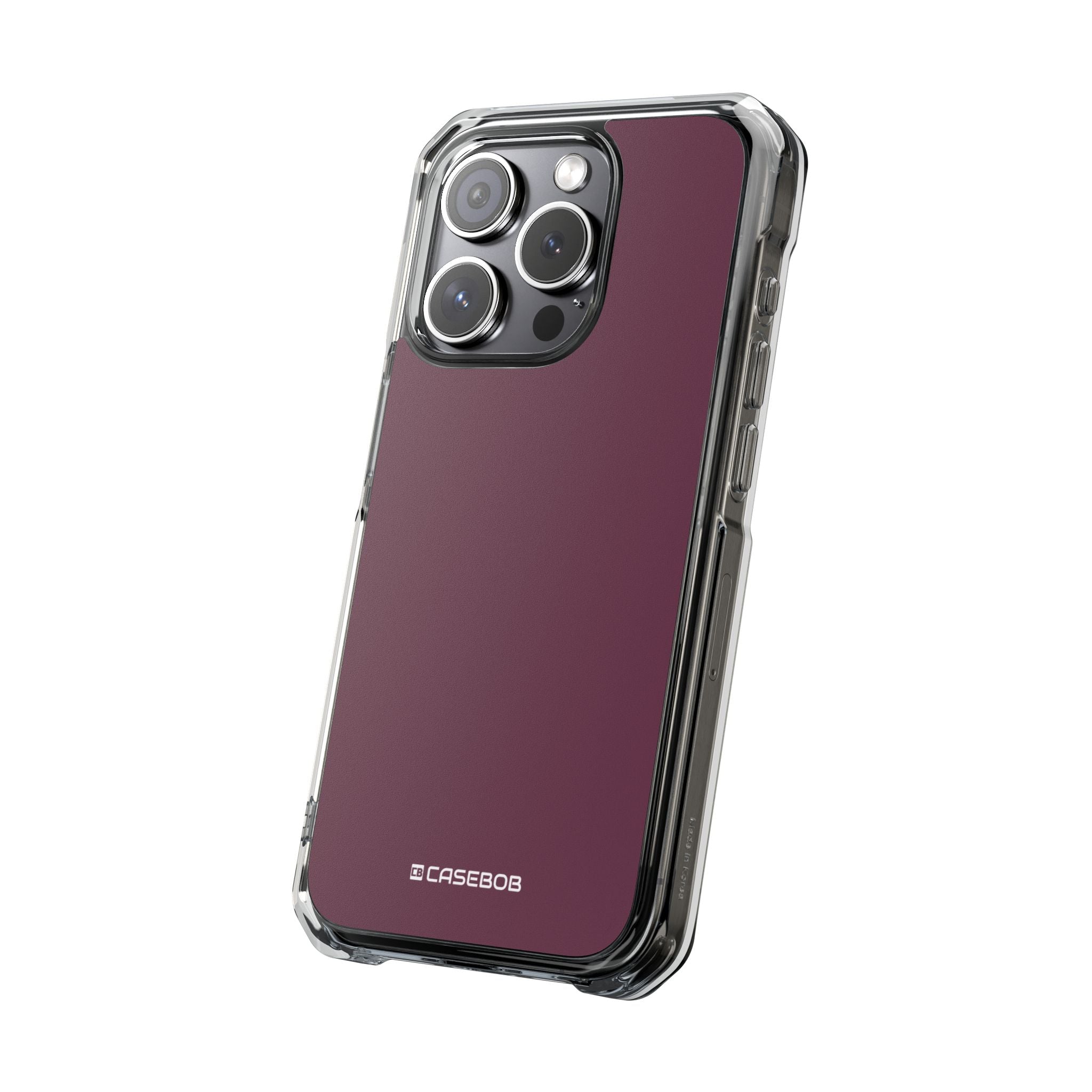 Old Mauve - Clear Impact Case for iPhone