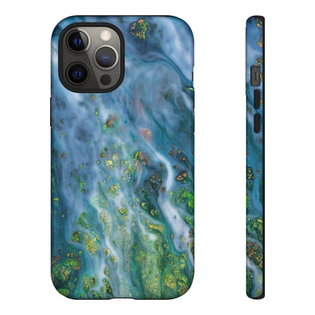 Forest Mist Ink Art iPhone Case (Protective) iPhone 12 Pro Max Glossy Phone Case