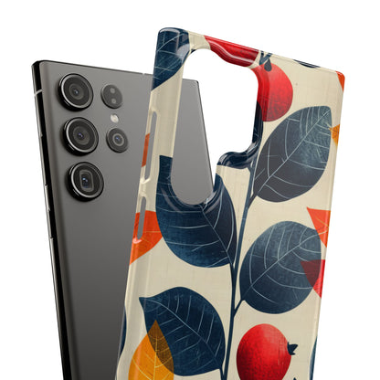 Autumn Nature Pattern - Slim Samsung S23 Phone Case