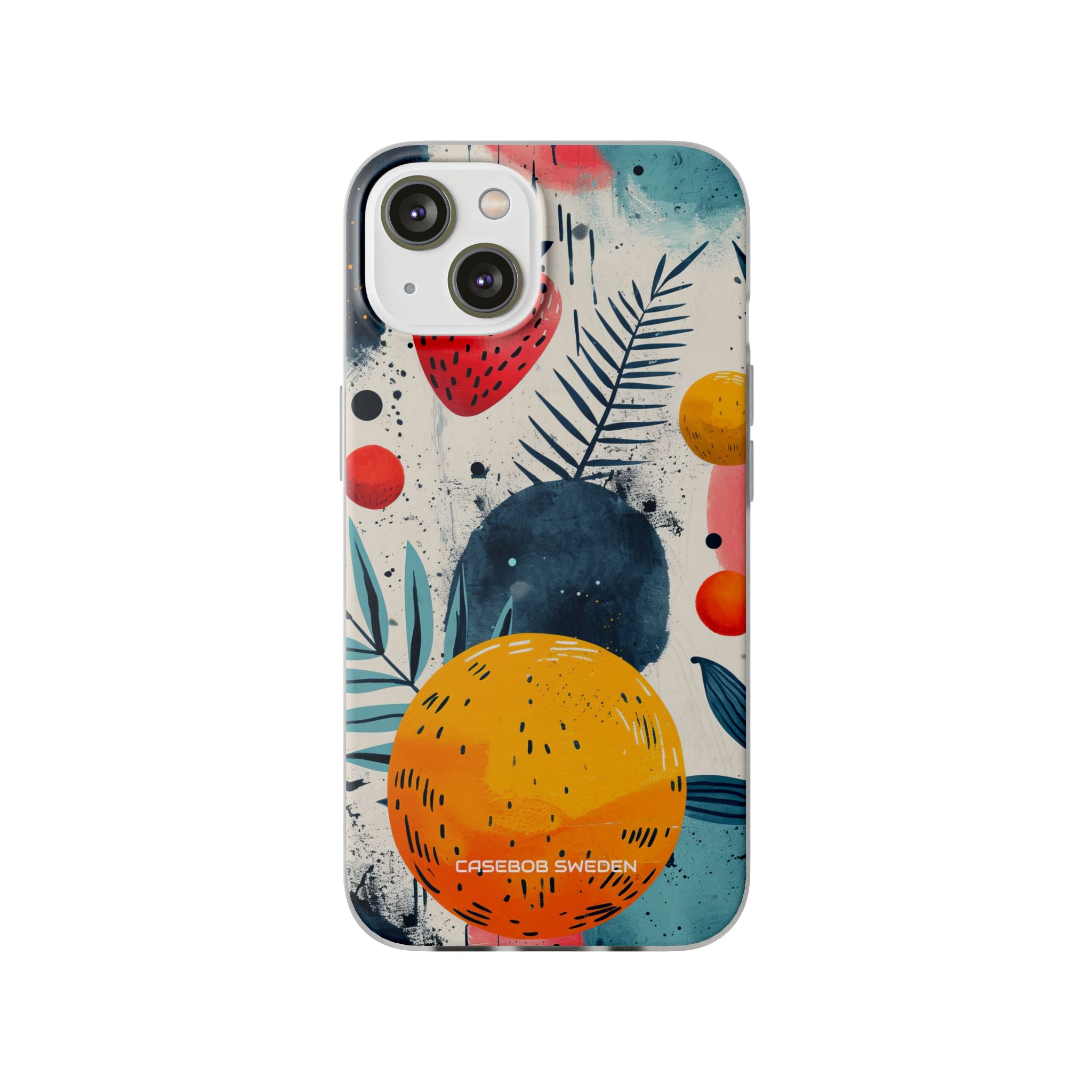 Vibrant Fruit Canvas - Flexi iPhone 14 Phone Case