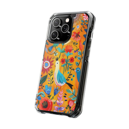 Colorful Birds Bloom iPhone 14 Pro Case - Impact