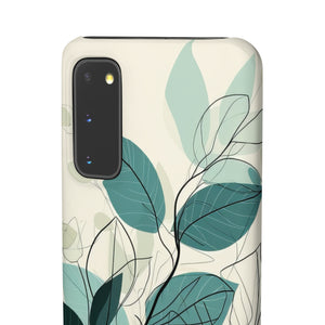 Teal Tranquility | Slim Phone Case for Samsung