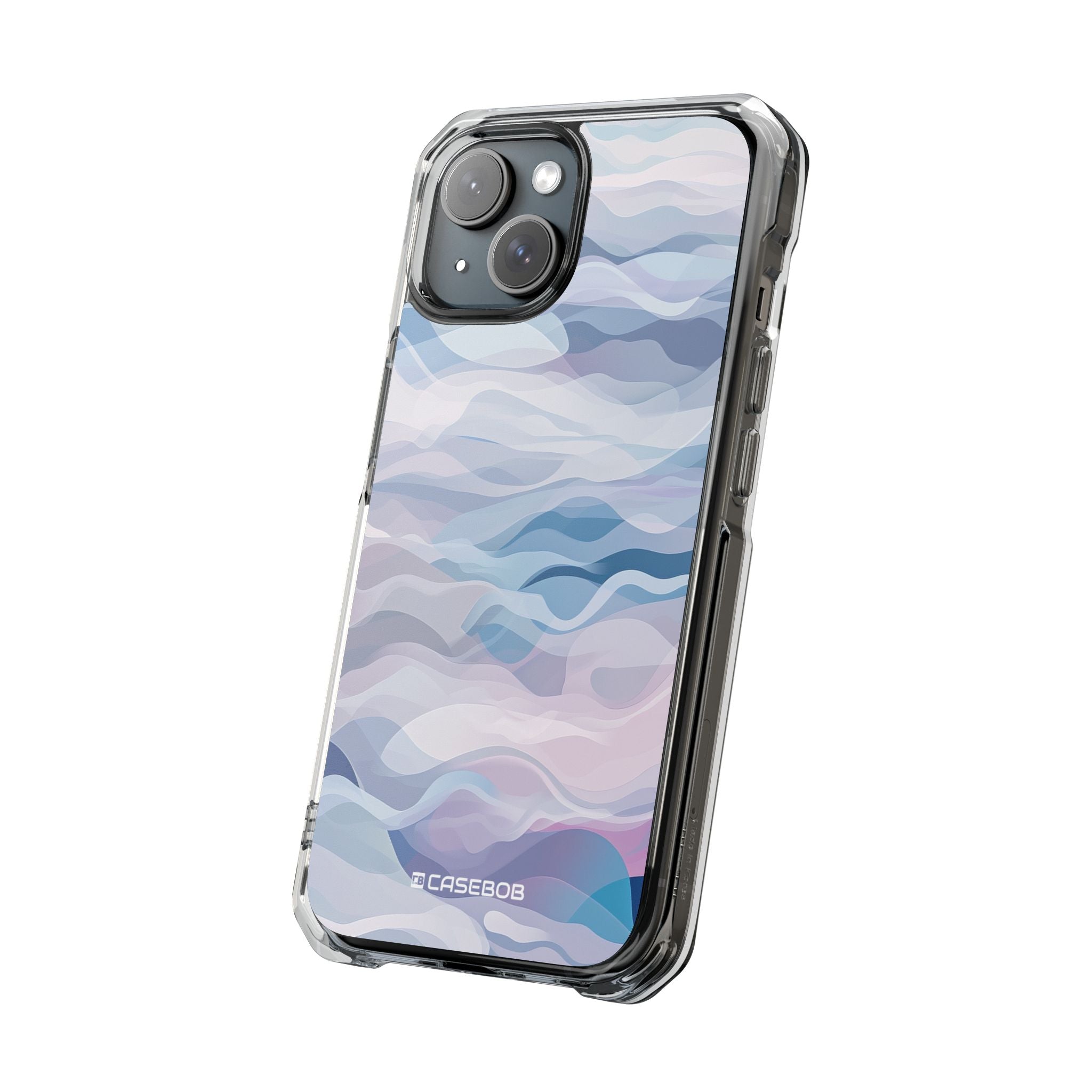 Pantone Serenity  - Clear Impact Case for iPhone