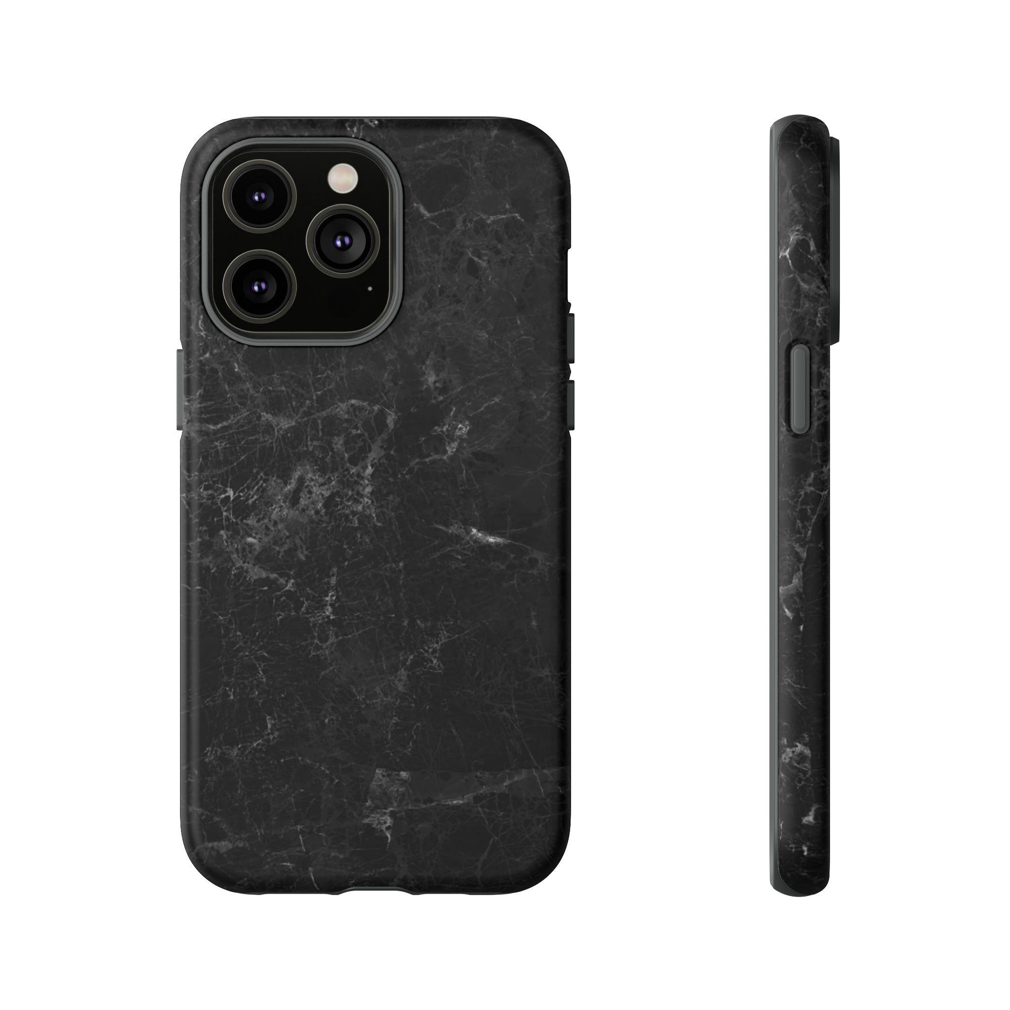 Black Marble - Protective Phone Case